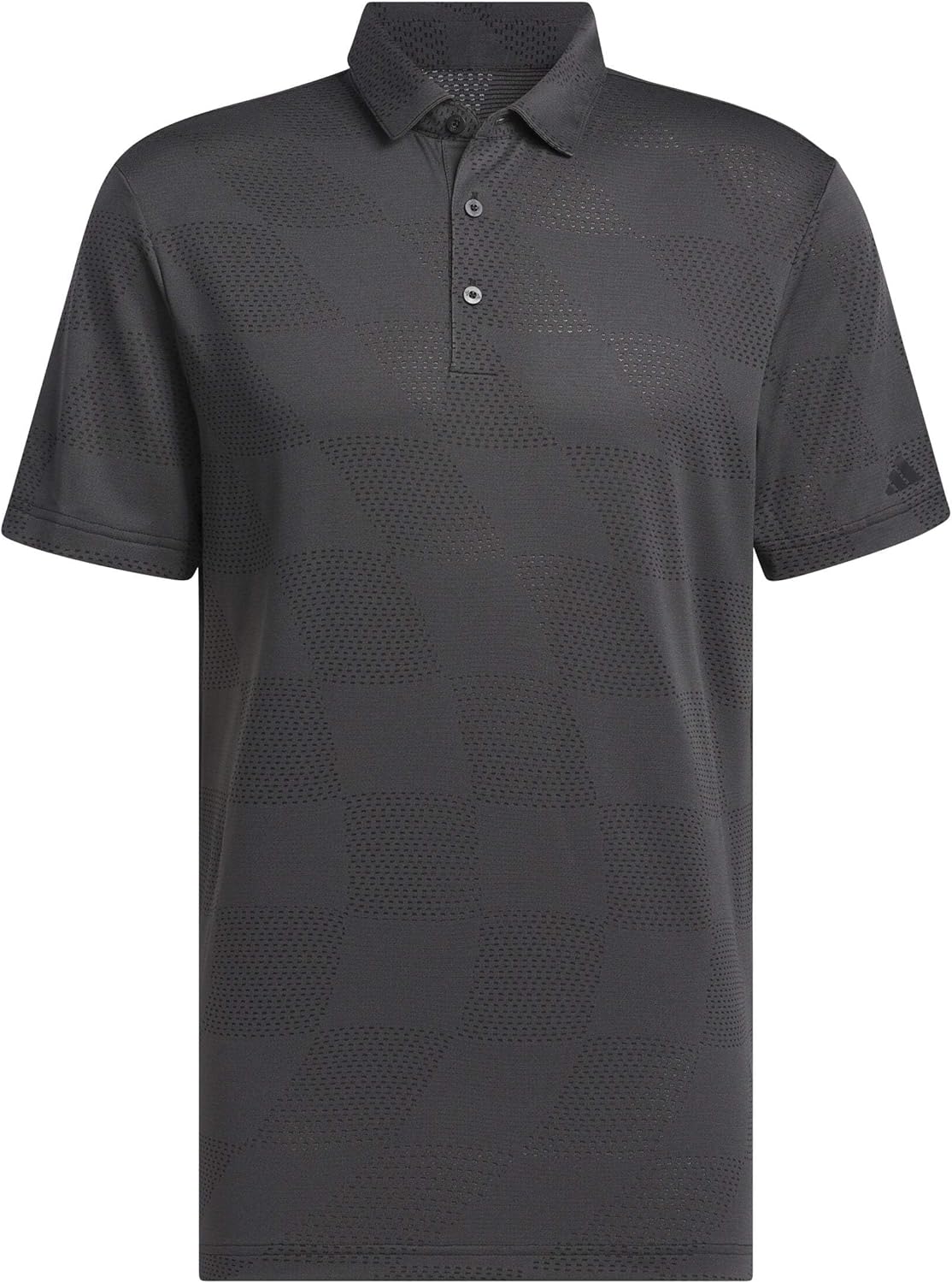Adidas Mens Ultimate365 Textured Jacquard Polo Shirt
