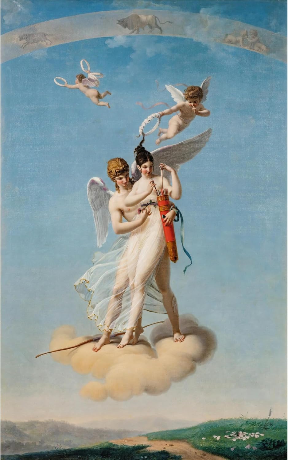 ArtDirect The Four Seasons-Summer (1804) Unframed Art Print Giclee Poster by Jean Baptiste Debret - Ready for Framing with Customization Sizes 6x10, 9x14, 12x20, 22x36, 30x48 and 37x60 inches
