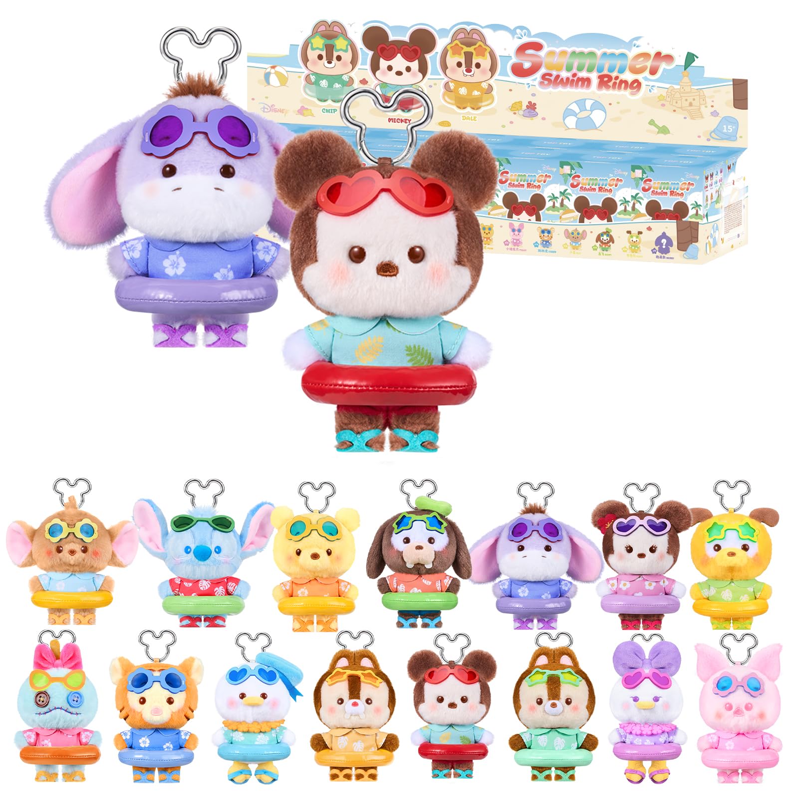 Amazon.co.jp: TOP TOY ディズニー(Disney) ミッキーファミリー「夏の