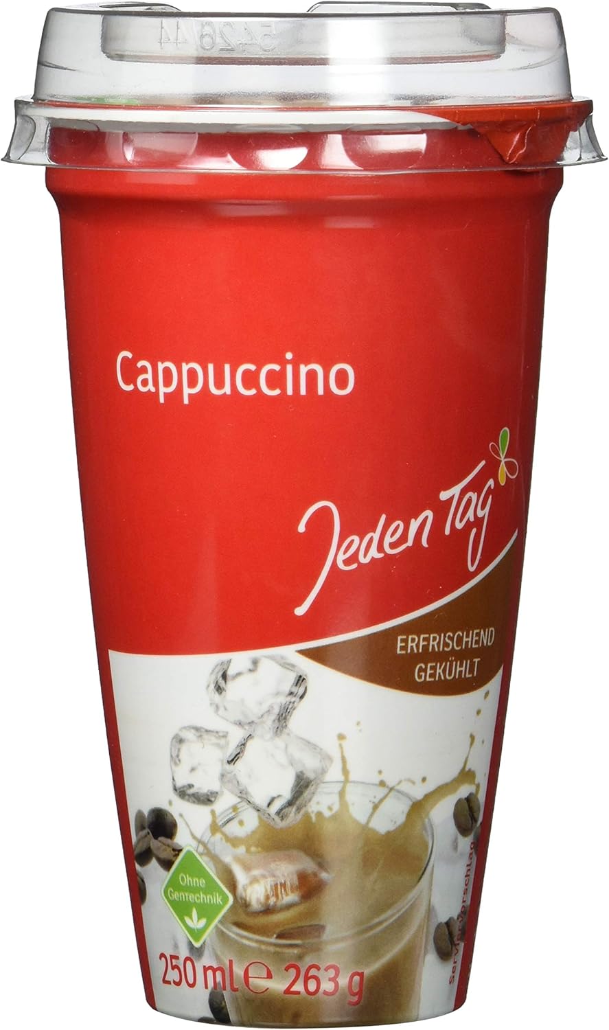 Jeden Tag Cappuccino ohne Gent, 250 ml : Amazon.de: Lebensmittel & Getränke