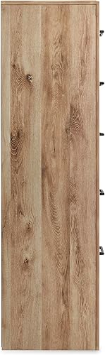 Miniatura 10 de Ashley Furniture Hyanna - Cómoda de madera con 5 cajones en color marrón y dorado rústico