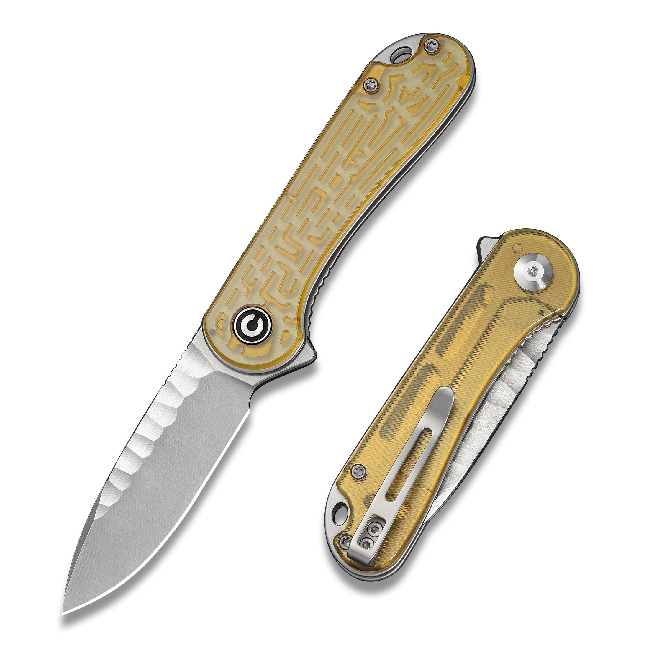 CIVIVI Elementum EDC Folding Pocket Knife, 2.96" Nitro‑V Blade C18062AM-2 | Ultem Handle…