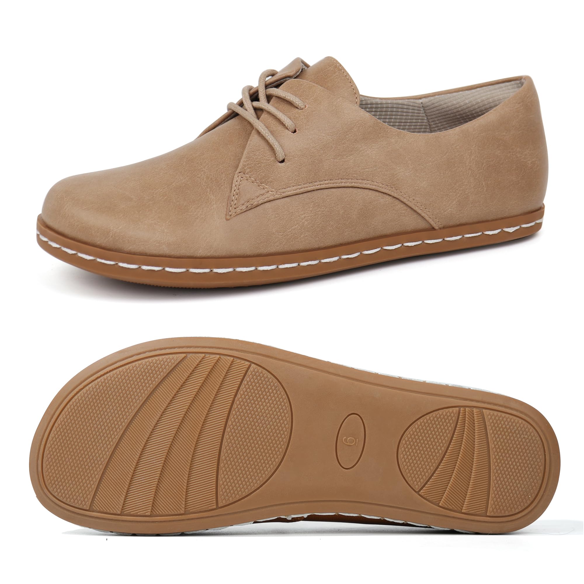 benassal Women Barefoot Dress Shoes Wide Toe Box Shoes Oxfords Shoes-picture-54