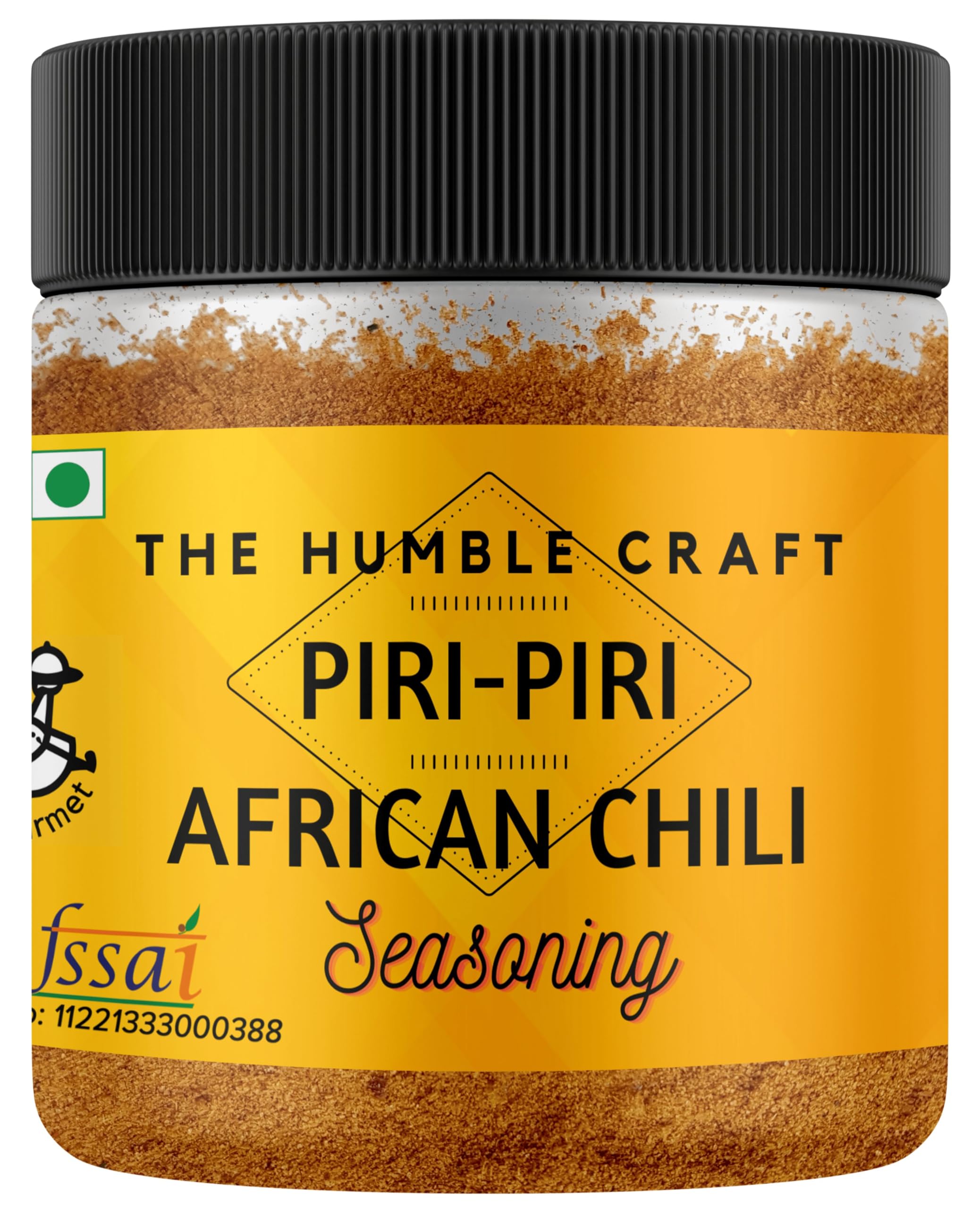 The Humble Craft Piri Piri/Peri Peri Chili Seasoning Masala – Spice Blend for Fries, Marinades, Mayonnaise, Rice, and Sauces | Adds Bold Flavor | 100g Pack