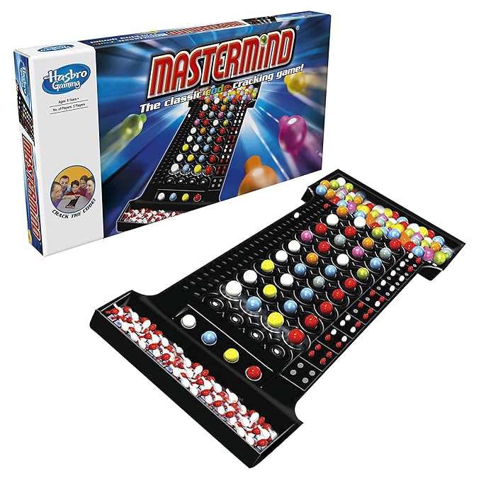 Buy Hasbro Gaming Mastermind The Classic Code Cracking Game, Strategy ...