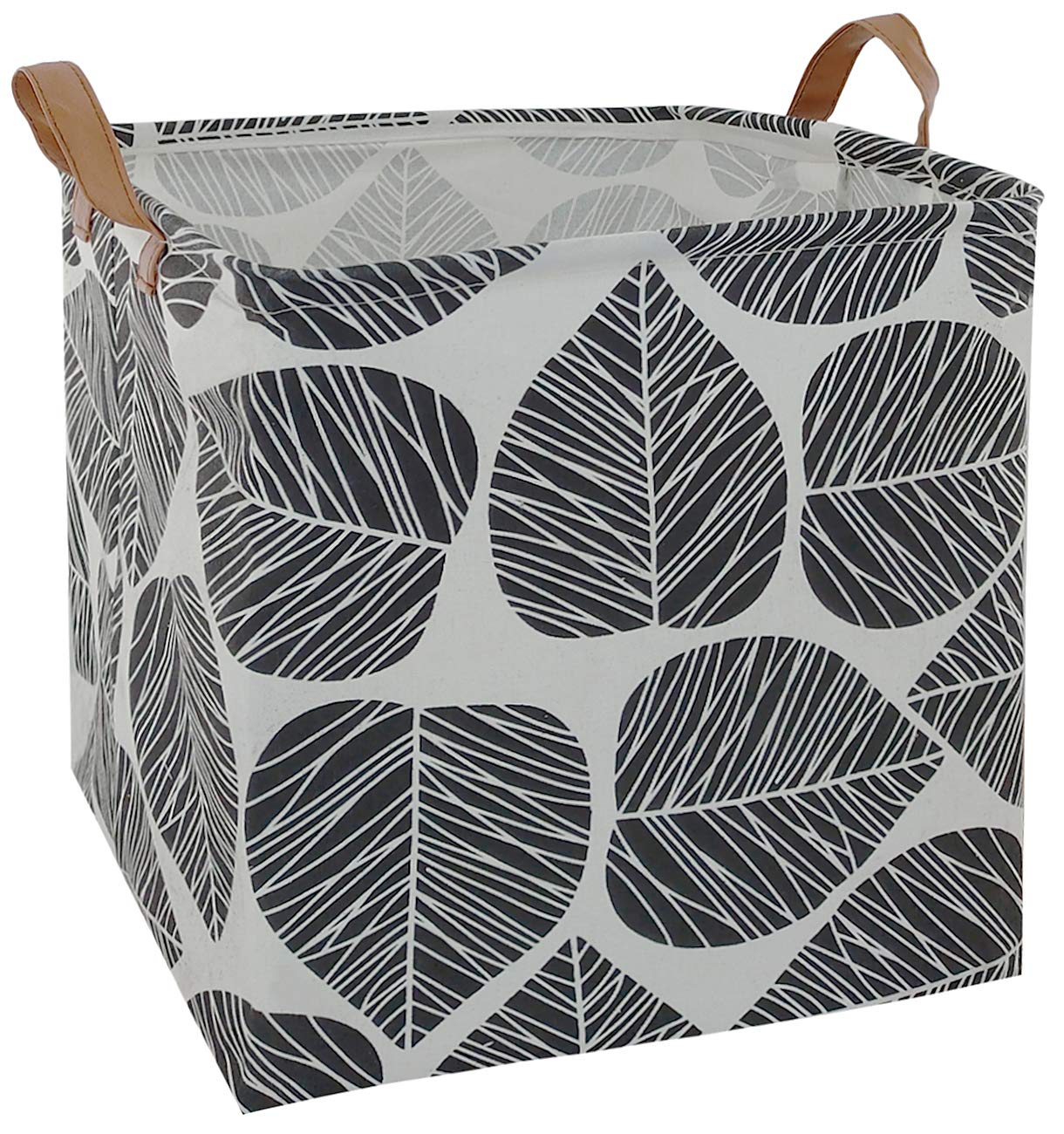 ASKETAM Square Canvas Collapsible Fabric Baby Toy Box Storage Bin