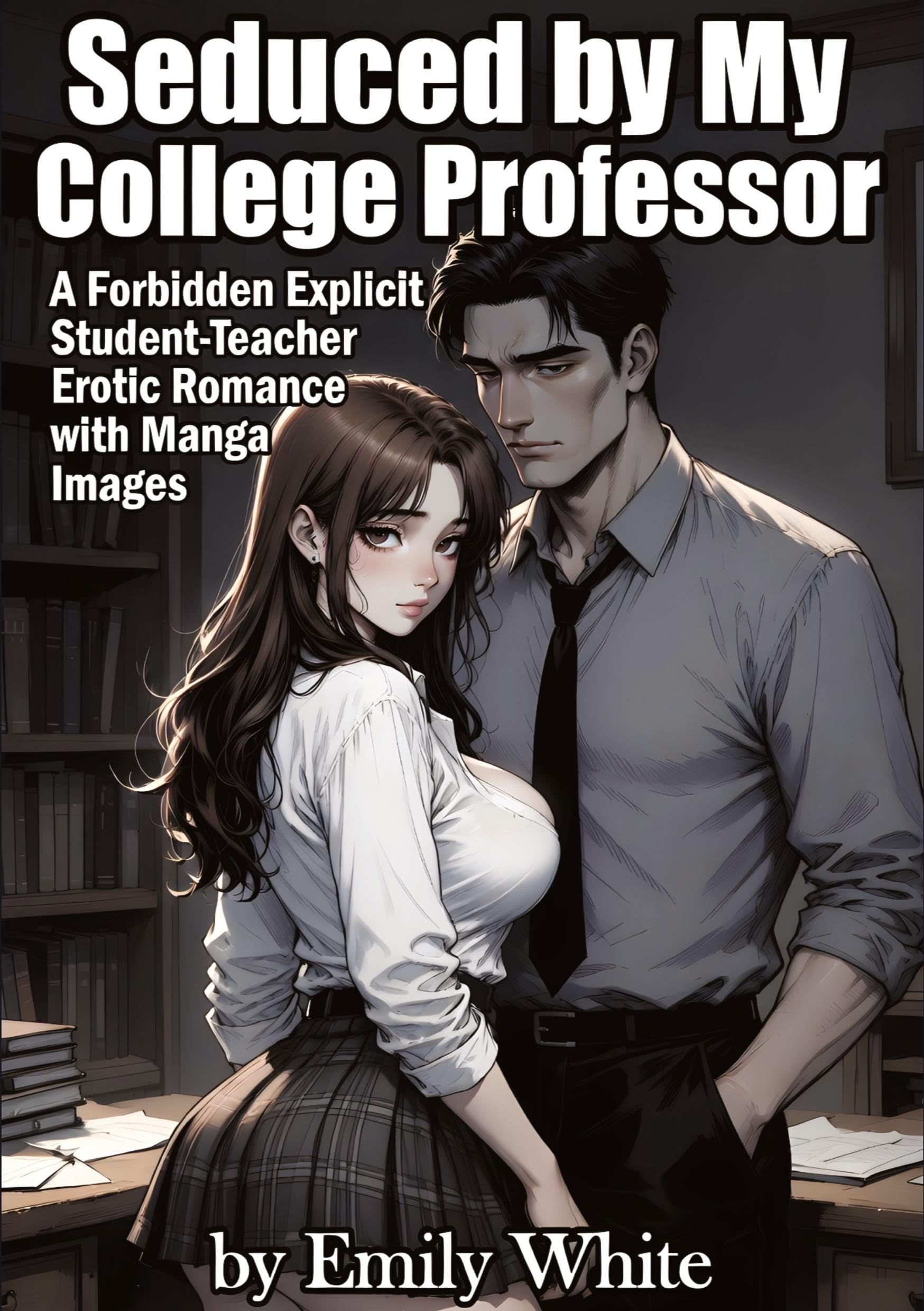 Seduced by My College Professor: A Forbidden Explicit Student-Teacher Erotic Romance with Manga Images