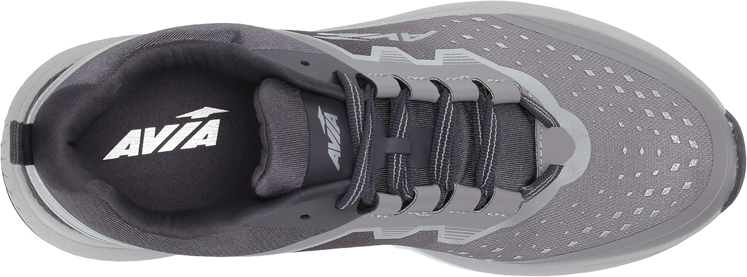 Avia Men's Avi-Maze Sneaker 8 Medium US Silver Filigree/Nine Iron/Metallic Silver