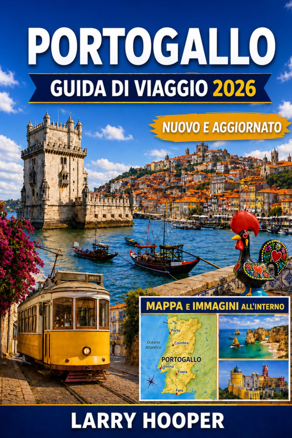 PORTOGALLO GUIDA DI VIAGGIO 2026 (A COLORI): Lisbona, Porto, spiagge dell'Algarve, tesori nascosti, itinerari panoramici, gastronomia locale, regioni ... e consigli pratici per ogni stagione