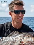 ATTCL Polarized Sunglasses Men for Fishing: UV Protection Lightweight TR90 Sports Wrap Sun Glasses Driving Golf Running