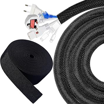 Nylon Hydraulic Hose Protector Sleeve with Cord Protectors