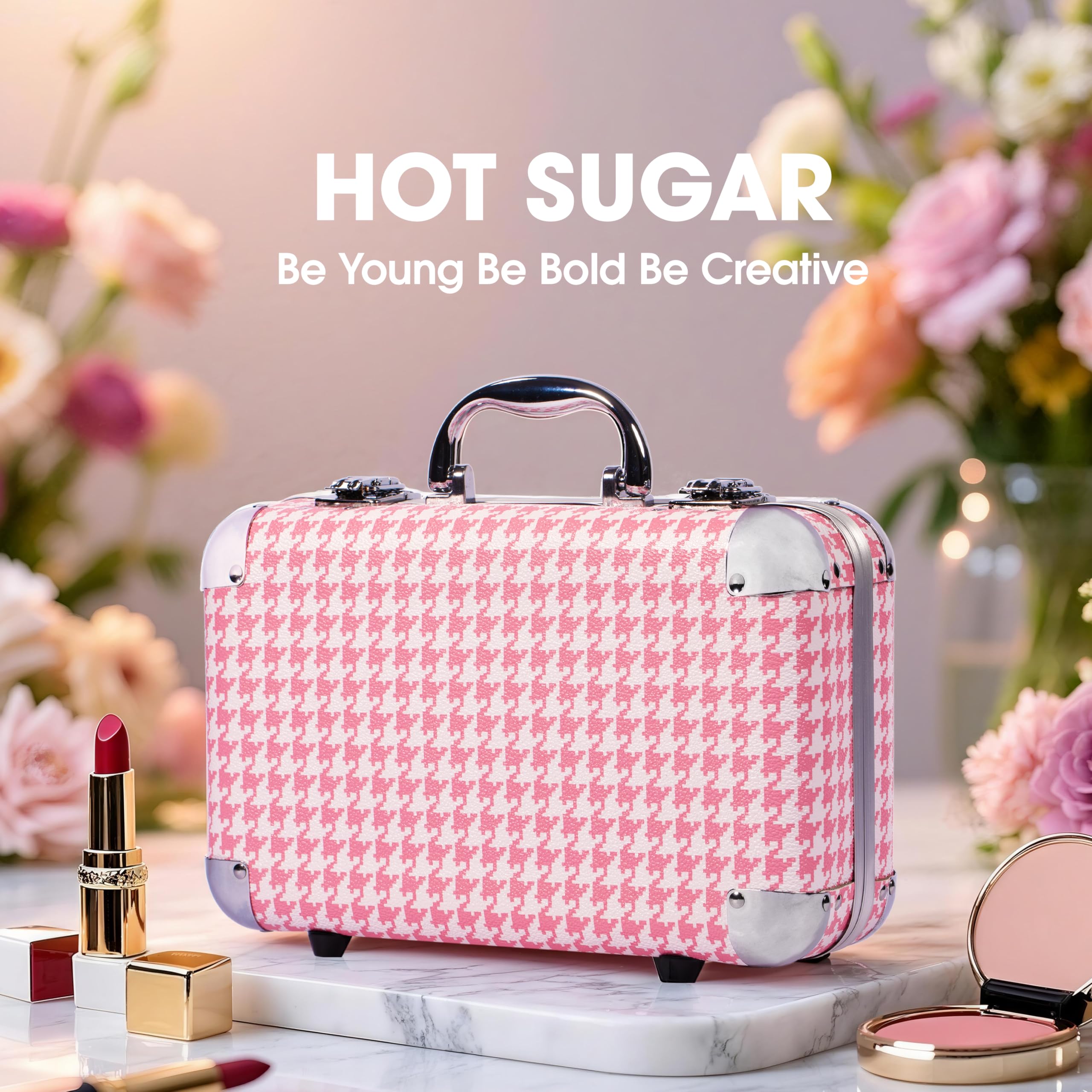 Hot Sugar All-in-One Makeup Set with Case and Applicators