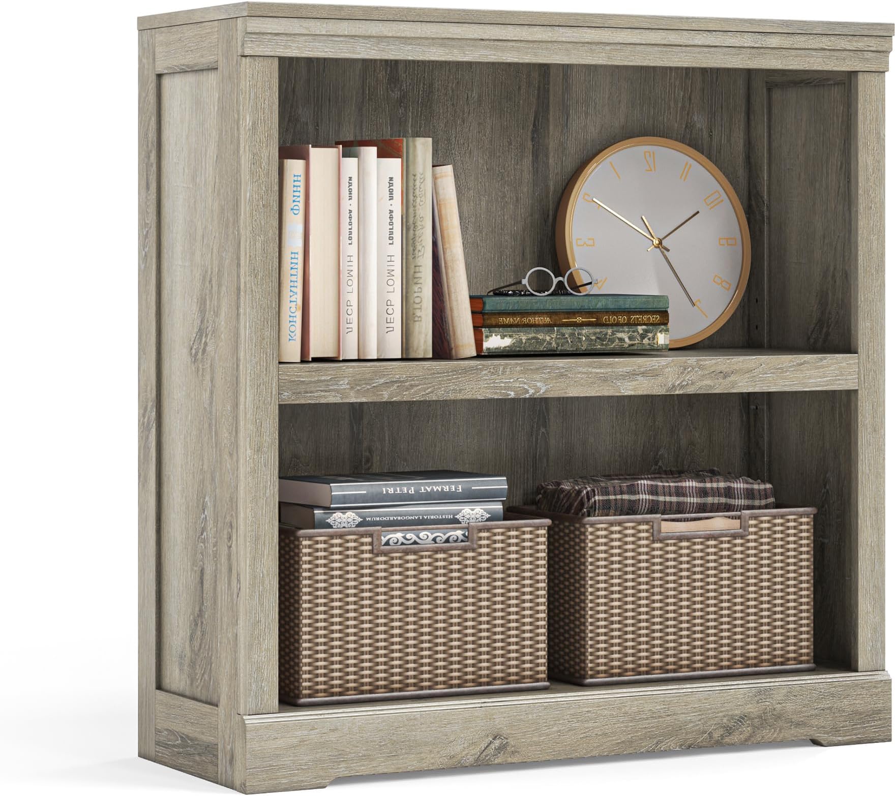 Sauder Select Engineered Wood 3Shelf Bookcase in Pacific
