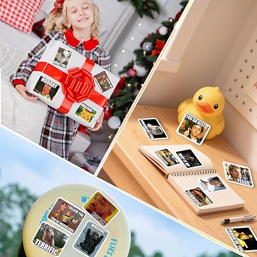 Miniatura 4 de Pegatinas de memepegatinas de recompensa de memes para profesores 200pcs ninguna repetición