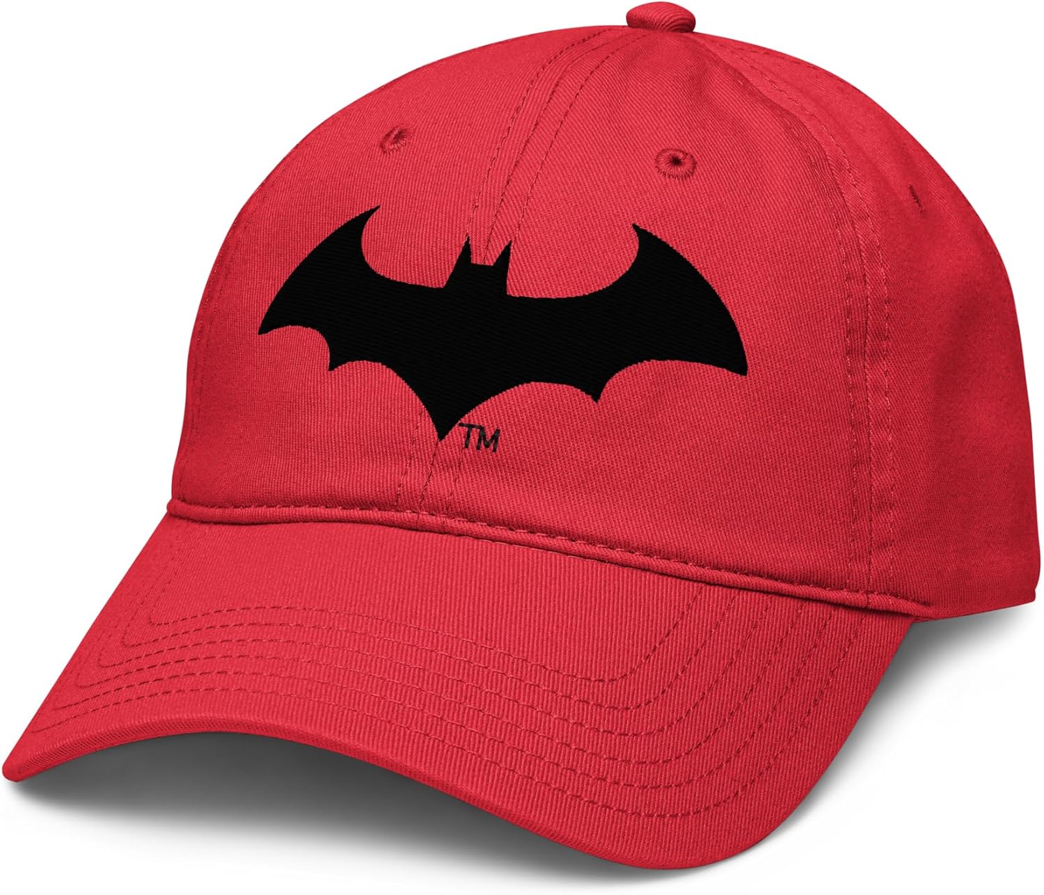 Batman Hush Logo Black Adjustable Baseball Hat