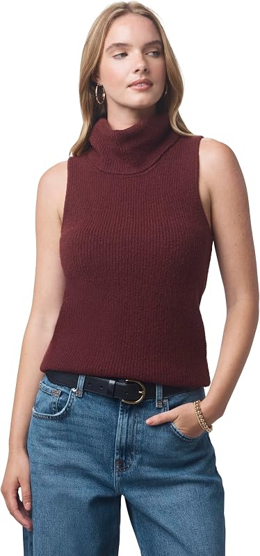Splendid Women's x Cellajaneblog Turtleneck Tank Sweater