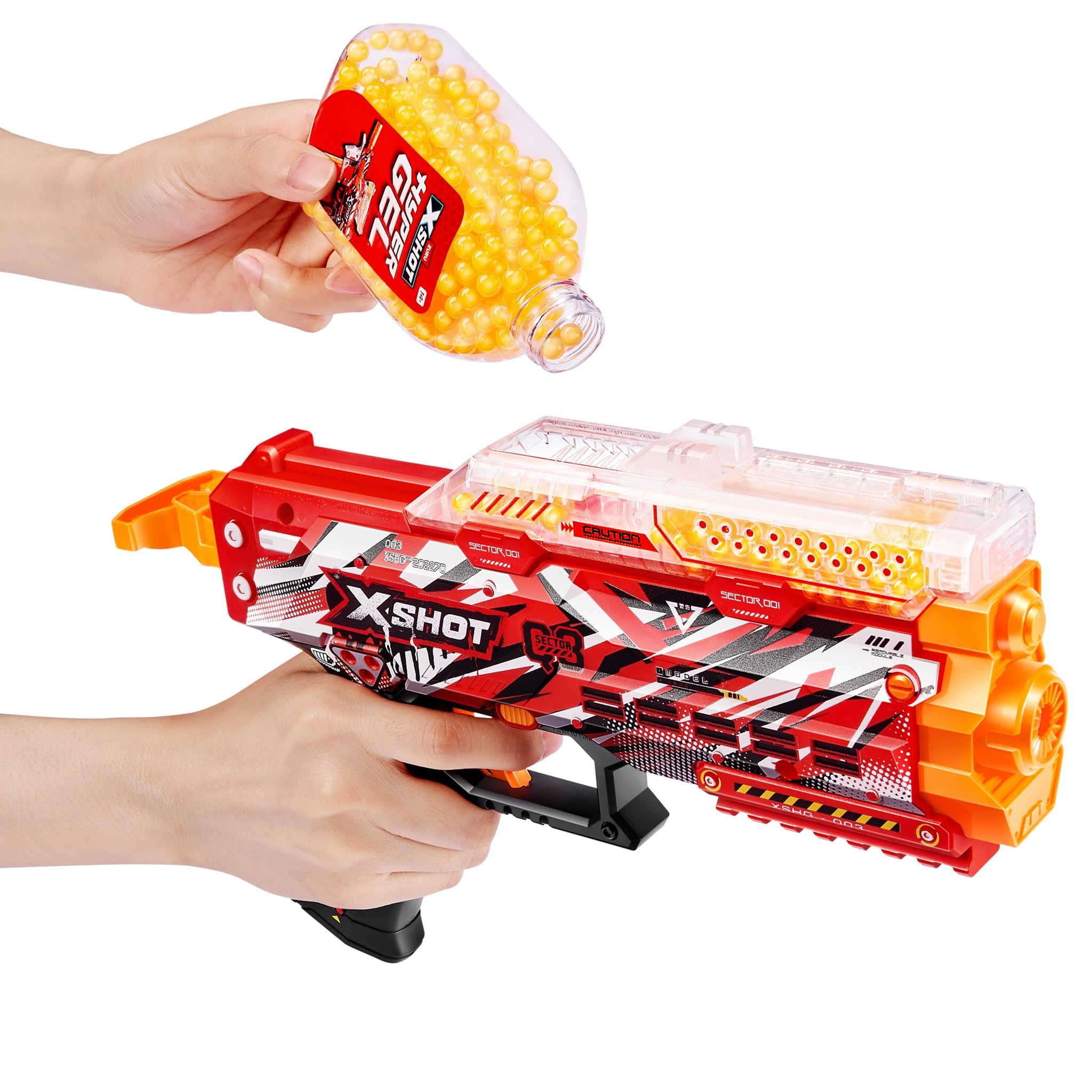 X-Shot Hyper Gel Blaster Stinger Prime - with 1000 Gel Pellets & Safety Goggles, standard size - Image 4