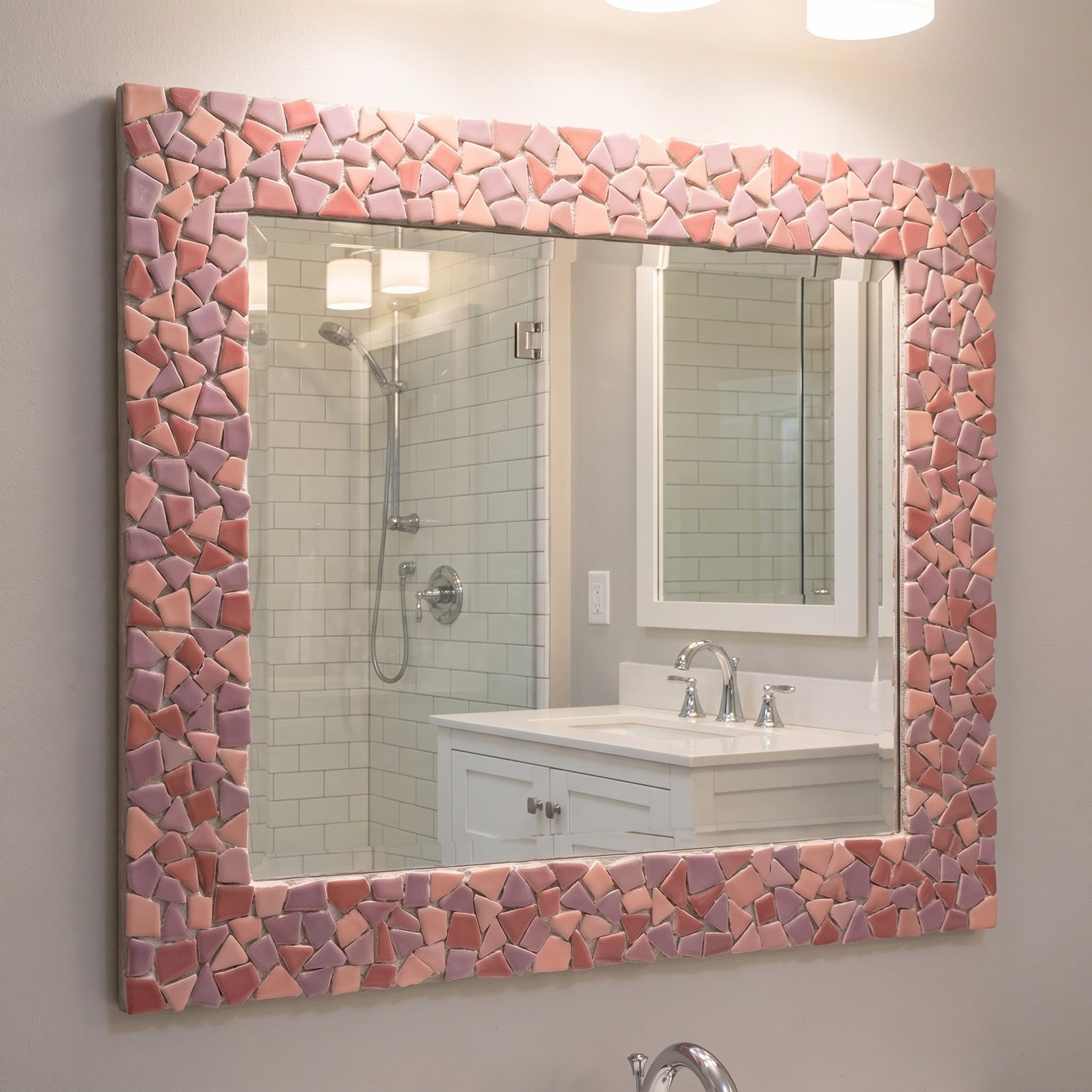 Toddmomy 1 sacchetto di mosaici in ceramica per lavori fai da te, pezzi di