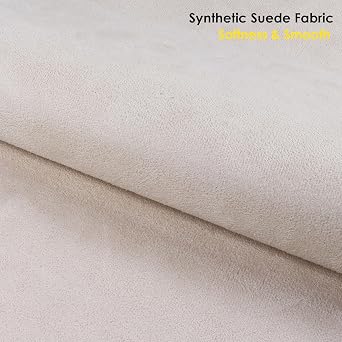 90 x 60 Suede Headliner Fabric Car Headliner with Foam Backing Material Replacement for Auto Roof Liner Car Truck SUV RV Marine Interior Door Panels DIY Ceiling Upholstery Repair Beige