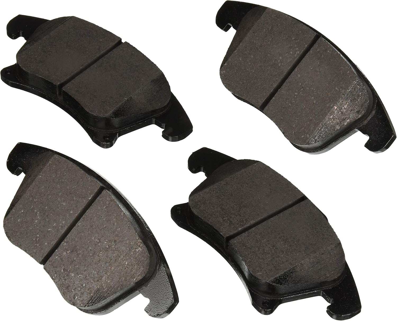 Akebono ACT1653 Ultra Premium Brake Pad Set, 1 Pack , GREY