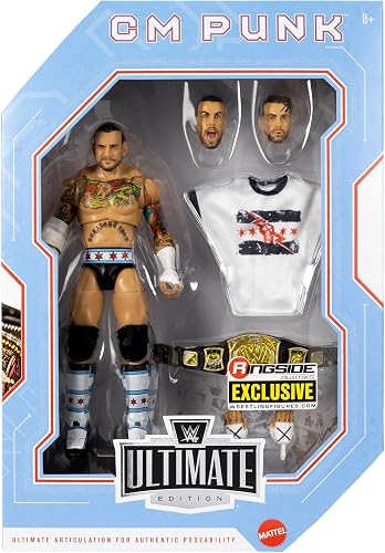 WWE CM Punk (MITB 2011) Ultimate Edition Ringside Exclusive Toy Wrestling Action Figure