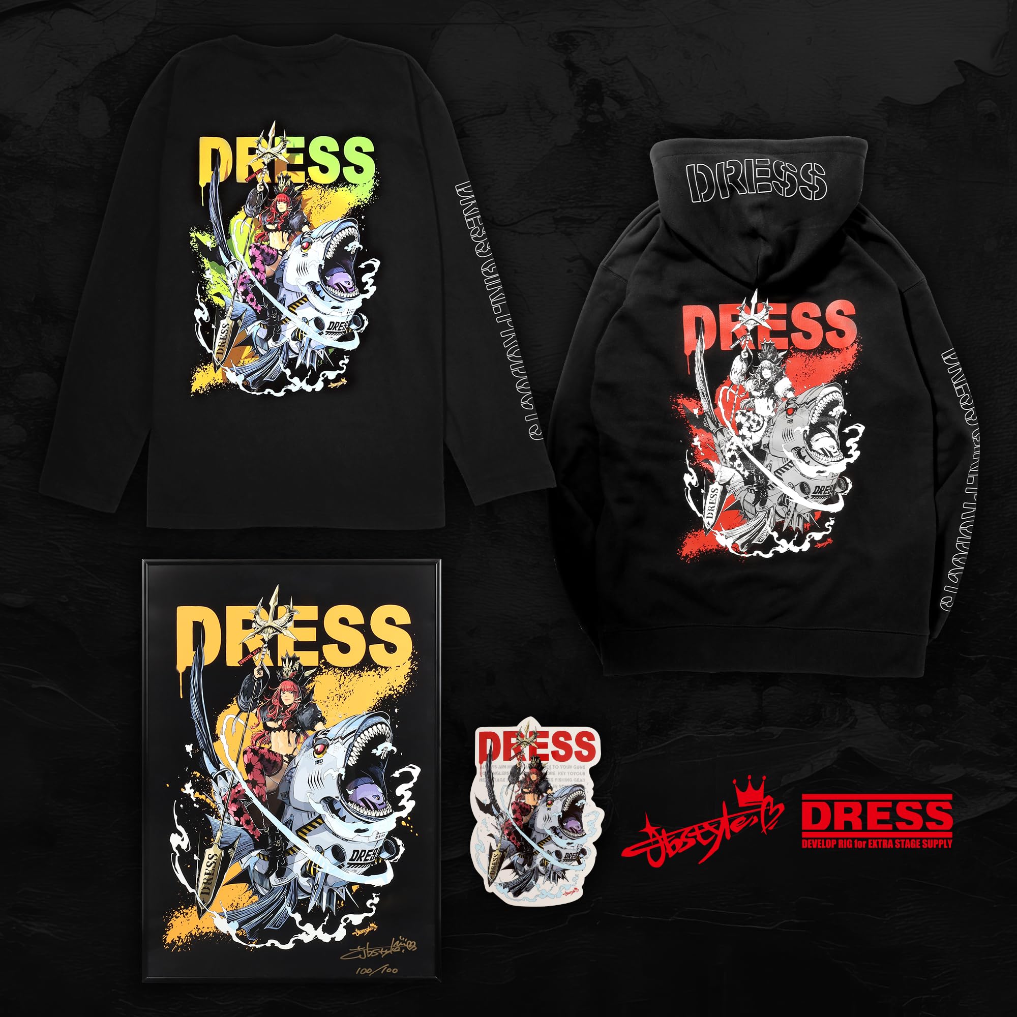 Amazon | JBスタイル×DRESS コラボポスター A2サイズ | ドレス