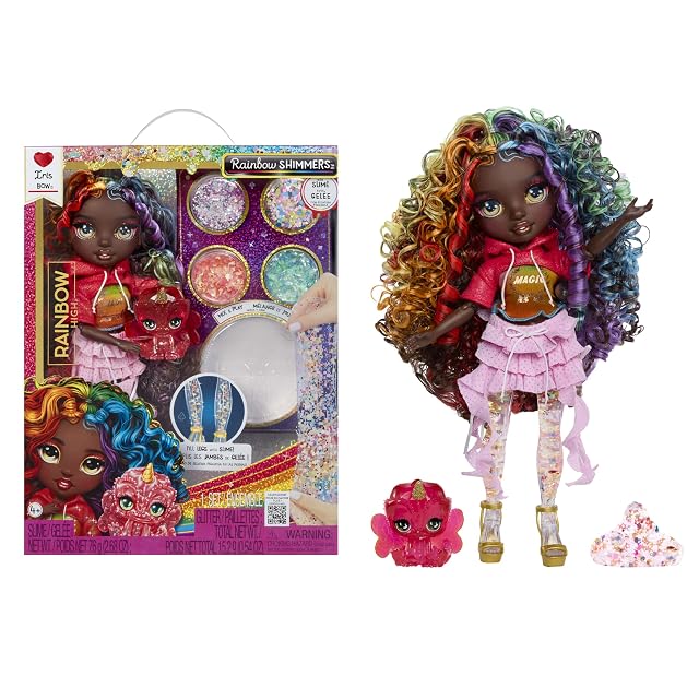 RAINBOW HIGH Rainbow Shimmers with Slime - Iris