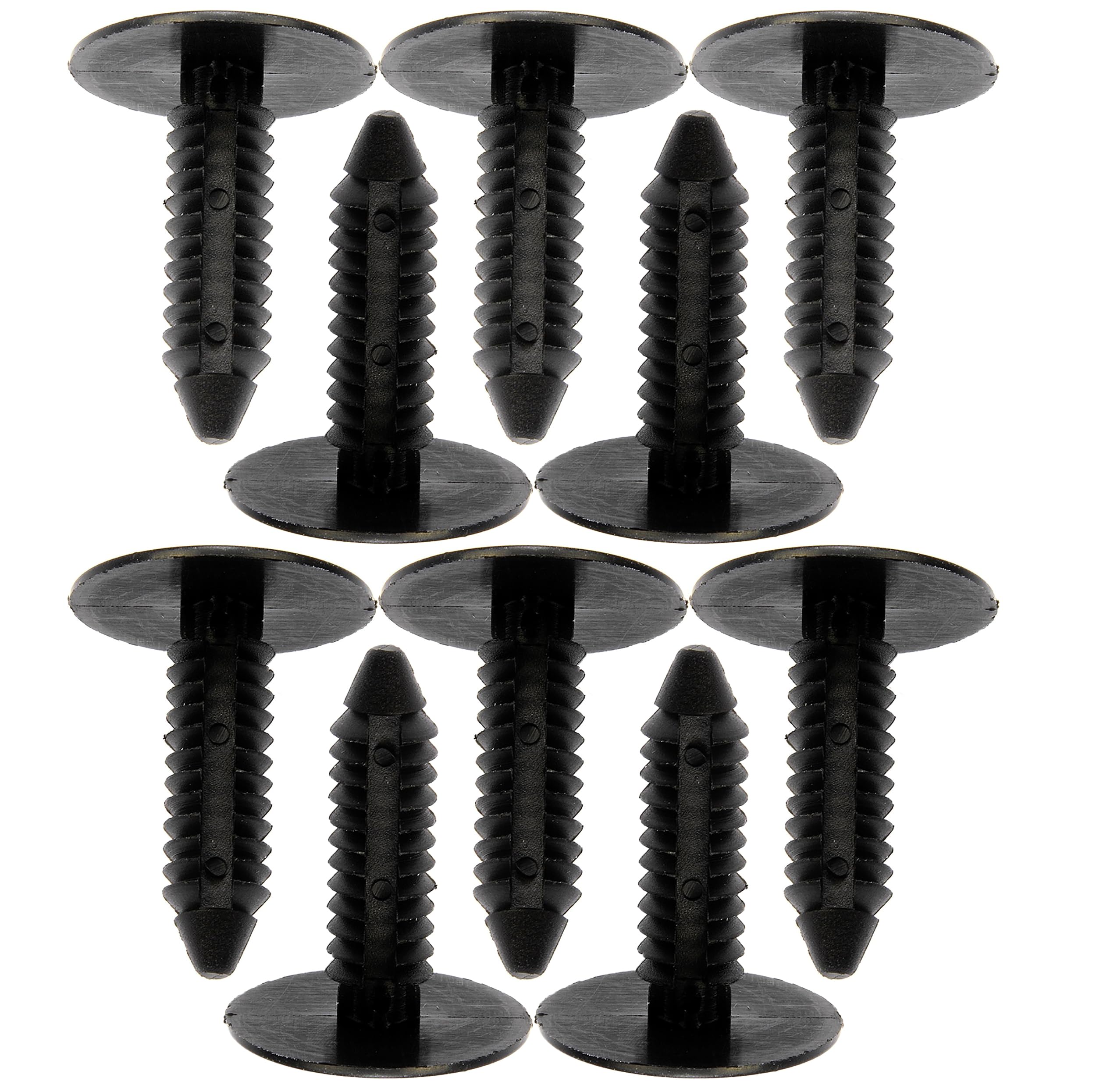 Amazon.com: APDTY 811145 Plastic Push-Pin Retainer Clip Pack of 10