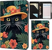 Vista 20 de Libreta rosa para mesera, libro para camarera, lindos libros para meseros con bolsillo con cierre, organizador de libros para meseras, talonario