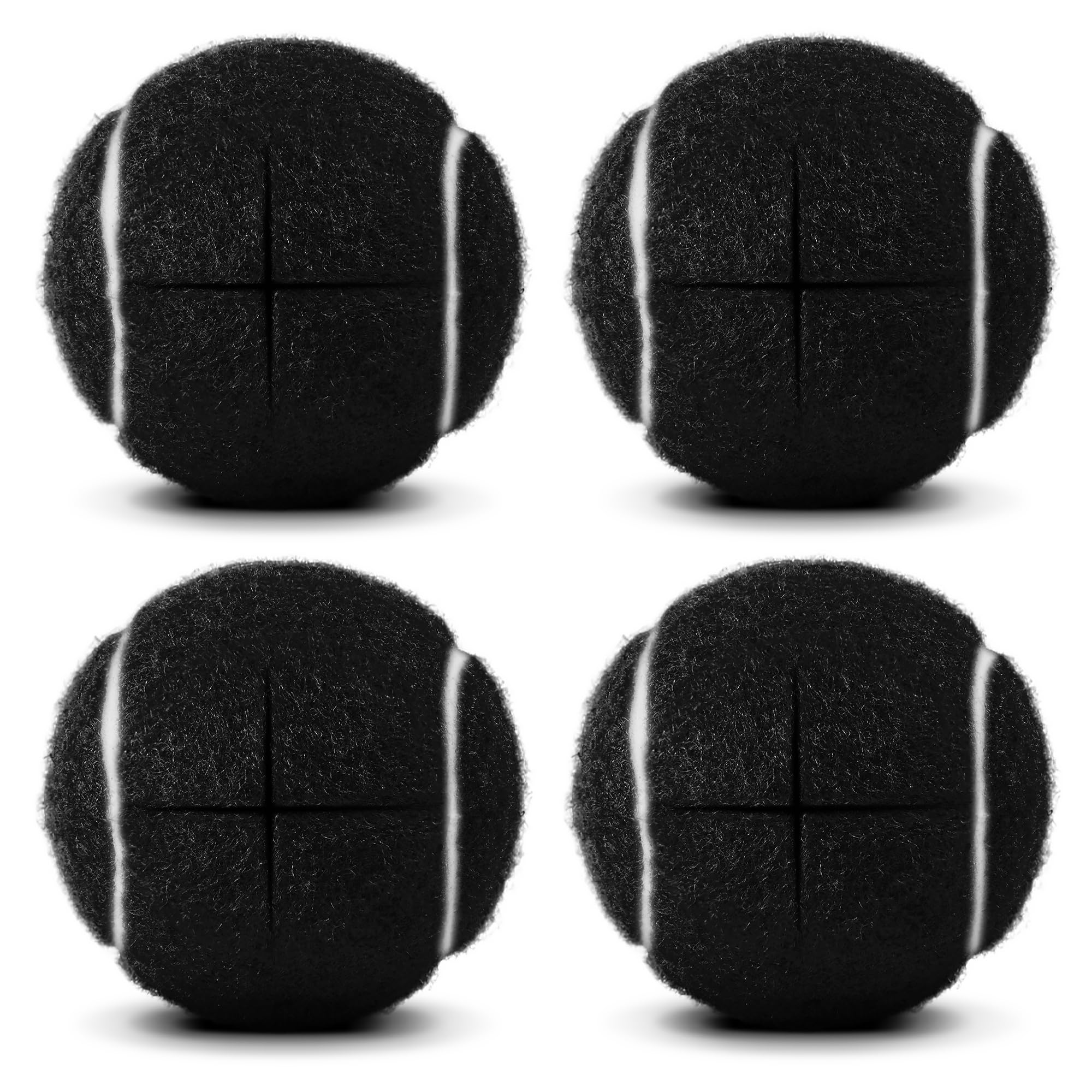 Pre-Cut Tennis Balls for Walkers, 4 Pack Walker Glide Ball Accessories