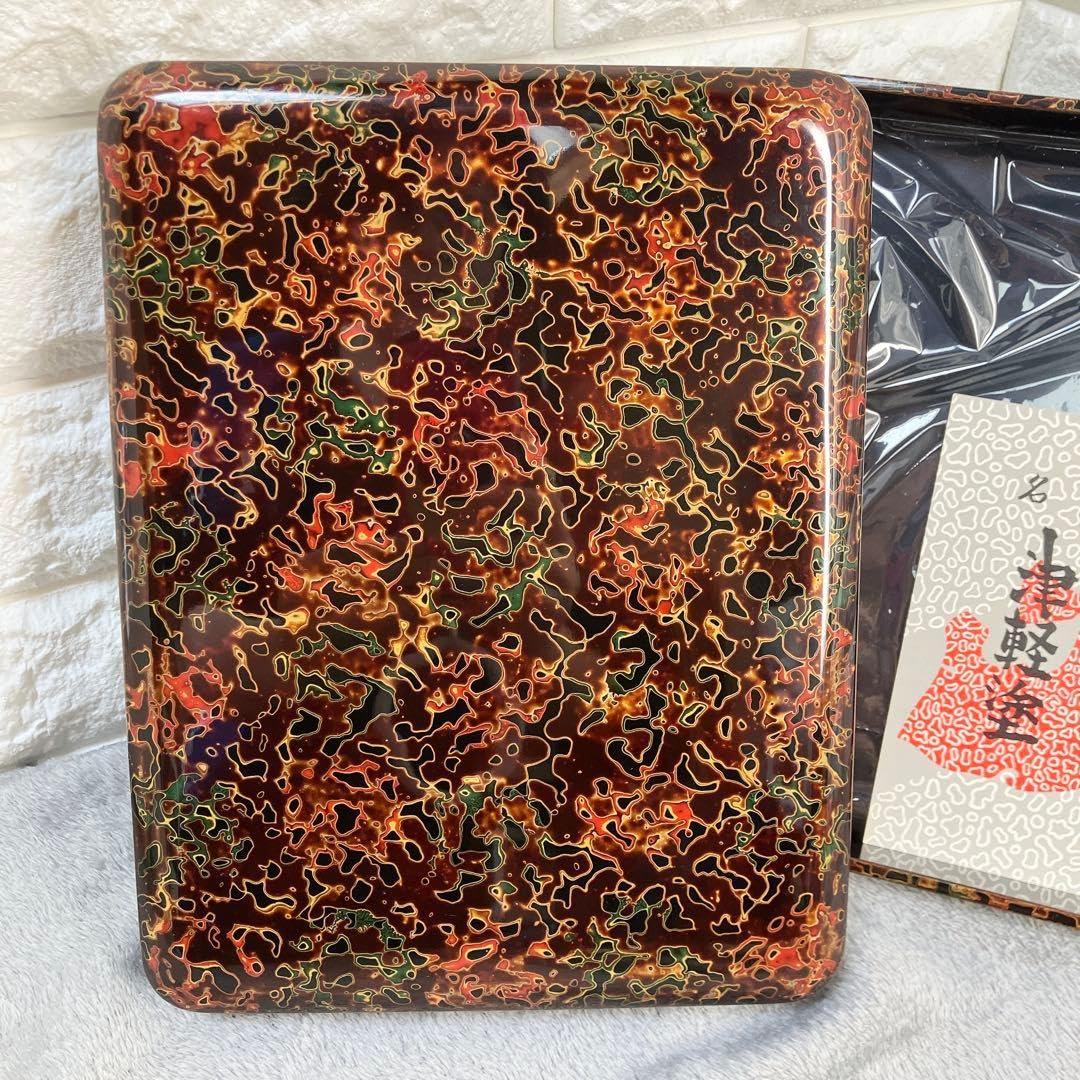 【未使用・美品】青森県弘前市 津軽塗 唐塗 文箱 ボックス 伝統工芸 漆器 Amazon.co.jp: 青森県弘前市 津軽塗 唐塗 文箱 ボックス 伝統工芸 漆器