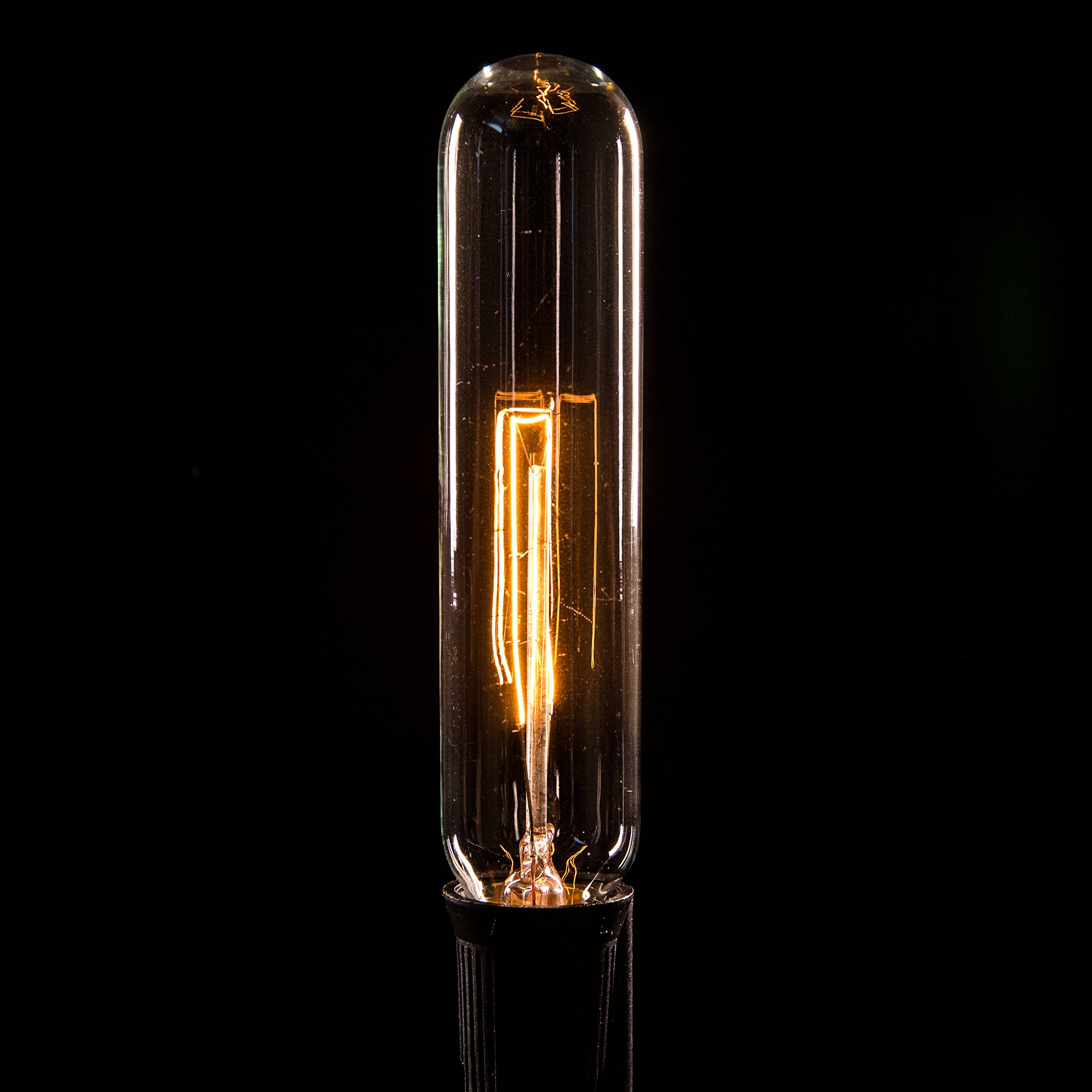 Hometown Evolution, Inc. Box of 25 T25 Tube Edison 2 Inch 7 Watt C9 E17 Base Replacement Bulbs