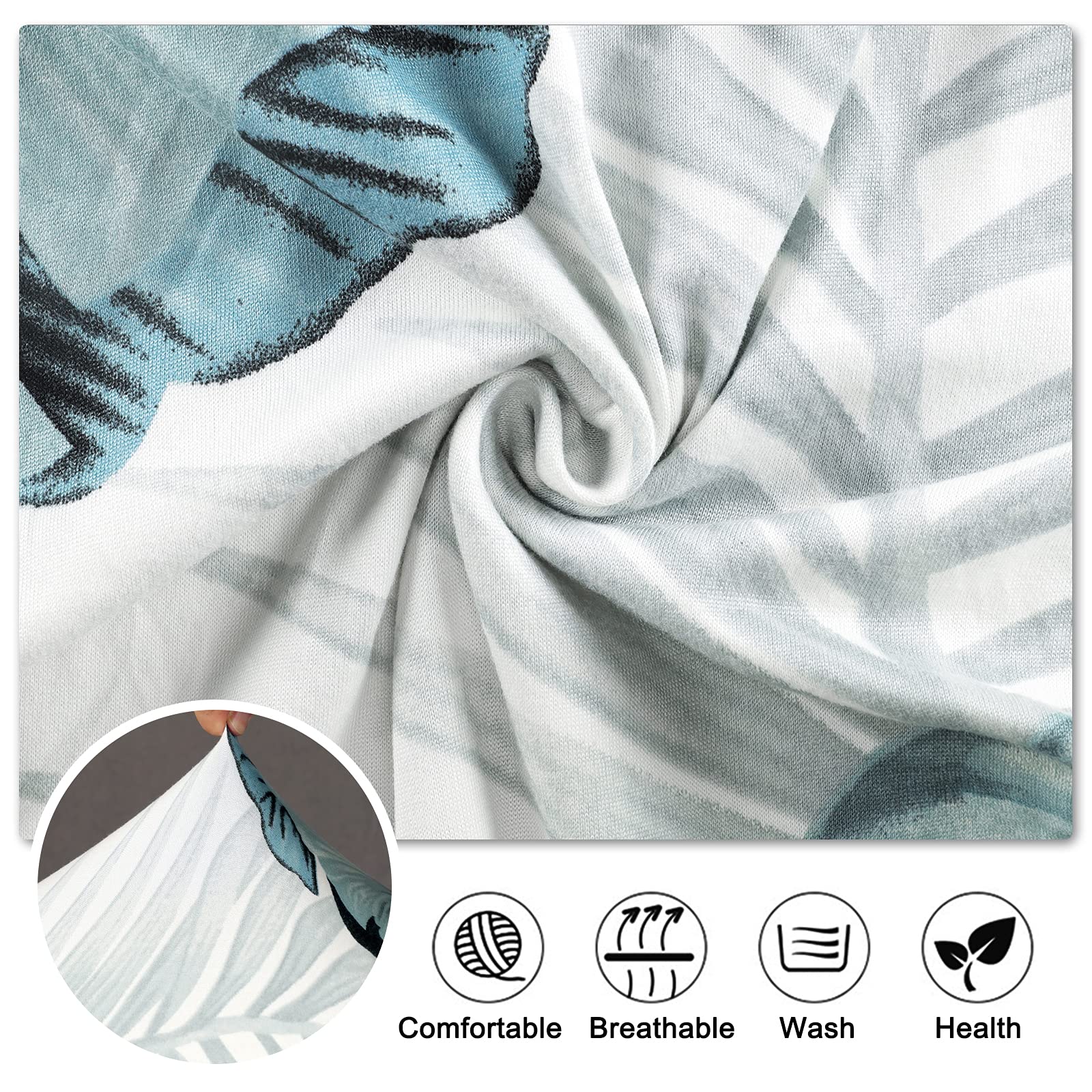 Funda elástica para silla de comedor, hotel, paquete de 1, 2, 4, 6 unidades., Color: 332, Pack de 6