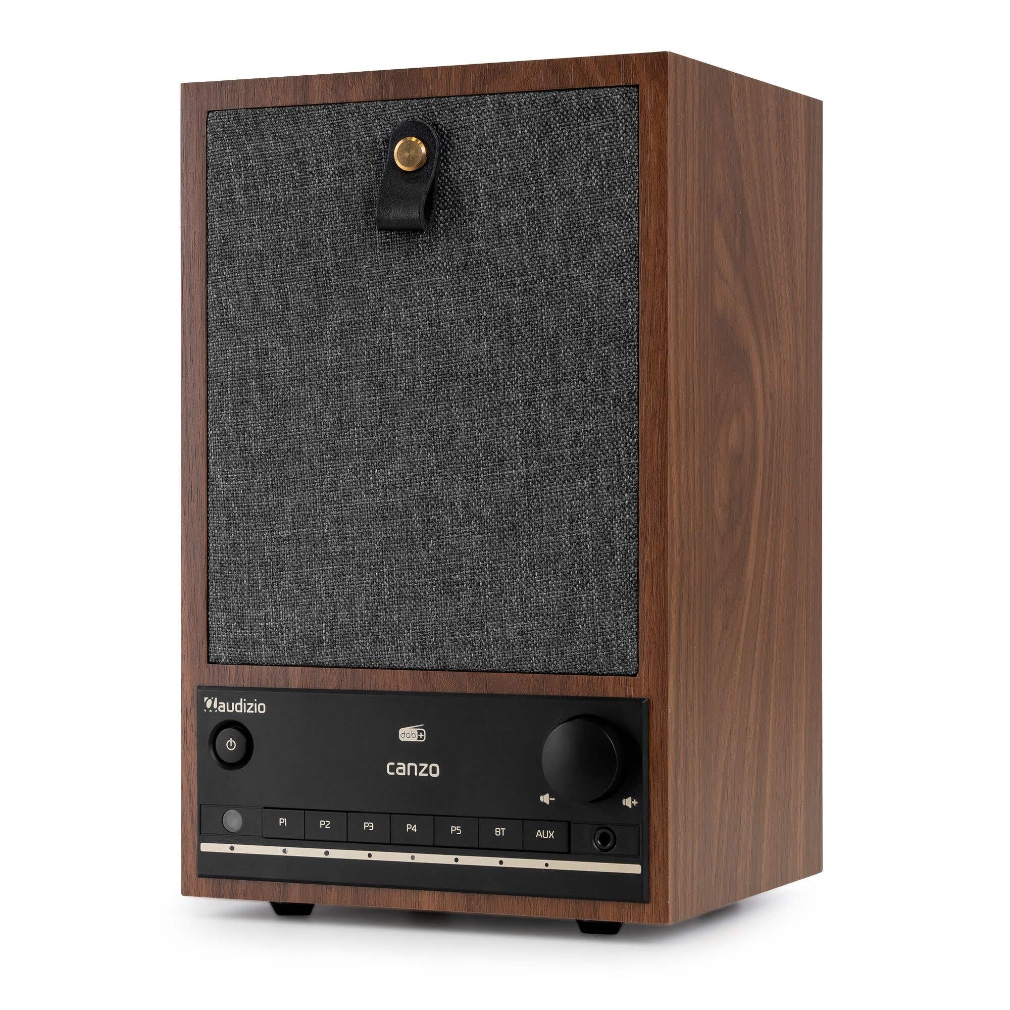 Audizio Canzo Radio DAB Internetradio WLAN Bluetooth 5.3 Digitale Telecomando Cucina Collegamento LAN AUX Line-Out