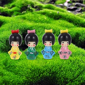 Amazon.co.jp: ledmomo 6個セット 4cm 日本 こけし 人形 日本
