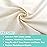 American Baby Company 100% Natural Cotton Fitted Cradle/Bassinet Sheet 36 x 18 - Soft, Breathable & Hypoallergenic Bed Sheet, Cream, Neutral for Boys & Girls