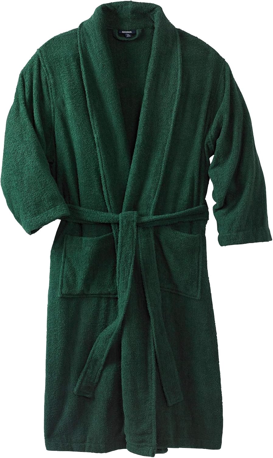 KingSize Men's Big & Tall Tall Terry Bathrobe With Pockets
