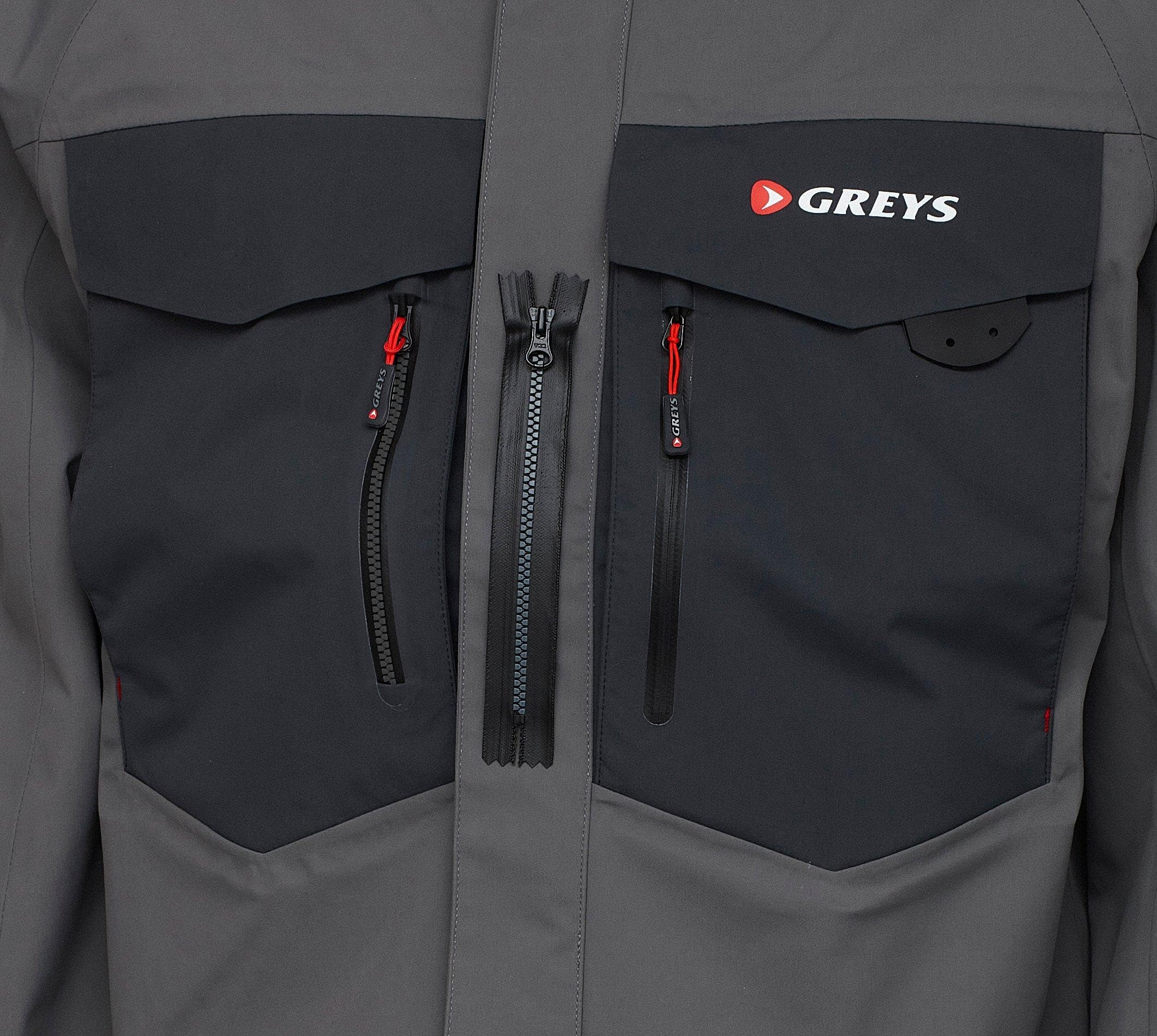 Greys Tital Kurtka Wędkarska | Wodoszczelna | Do Morza, Jeziora, Rzeki i Wybrzeża | 15,000mm Membrana | 3-warstwowy Nylon Oxford 160D | Powłoka Teflon | Wiele rozmiarów