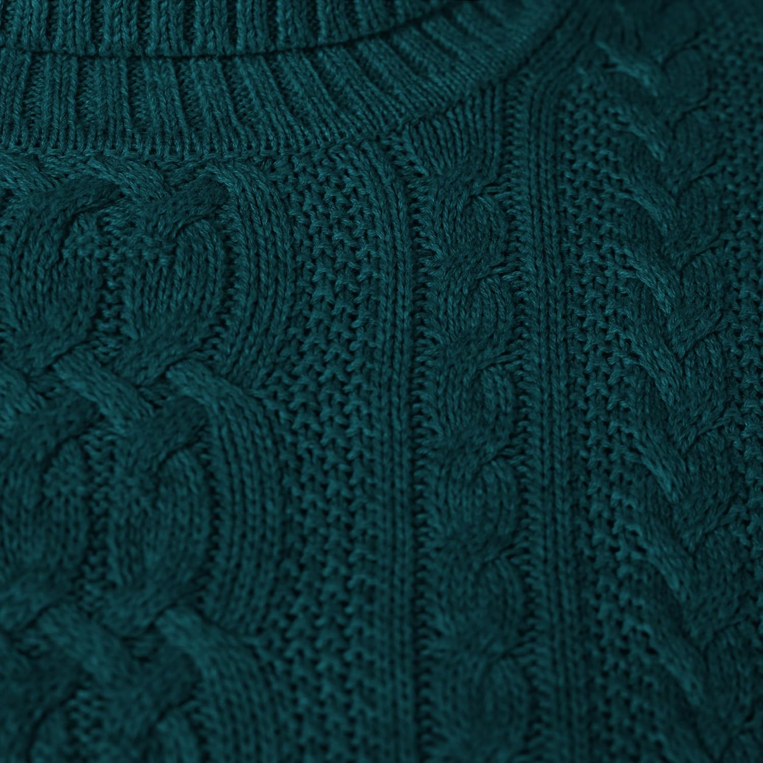 Amazon Essentials Women's Fisherman Cable Turtleneck Sweater (Available in Plus Size) - Image 7