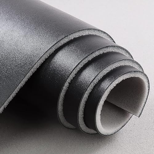 Miniatura 7 de Tela de vinilo con respaldo de espuma de 54 pulgadas de ancho, material de poliuretano de cuero marino, impermeable, suave, reparación de repuesto
