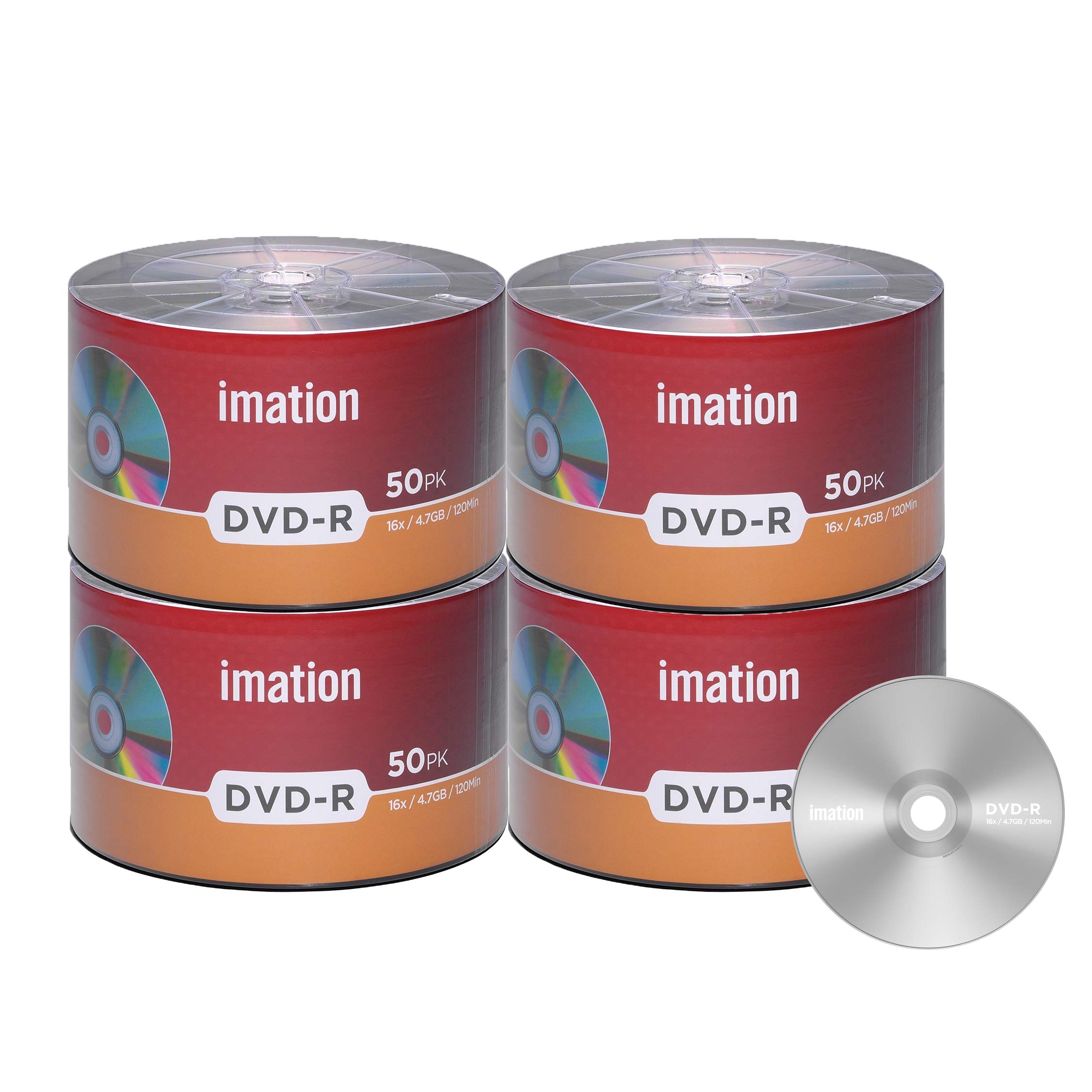 200 Pack Imation DVD-R 16X 4.7GB/120Min Branded Logo Blank Media Recordable Movie Data Disc-picture-11