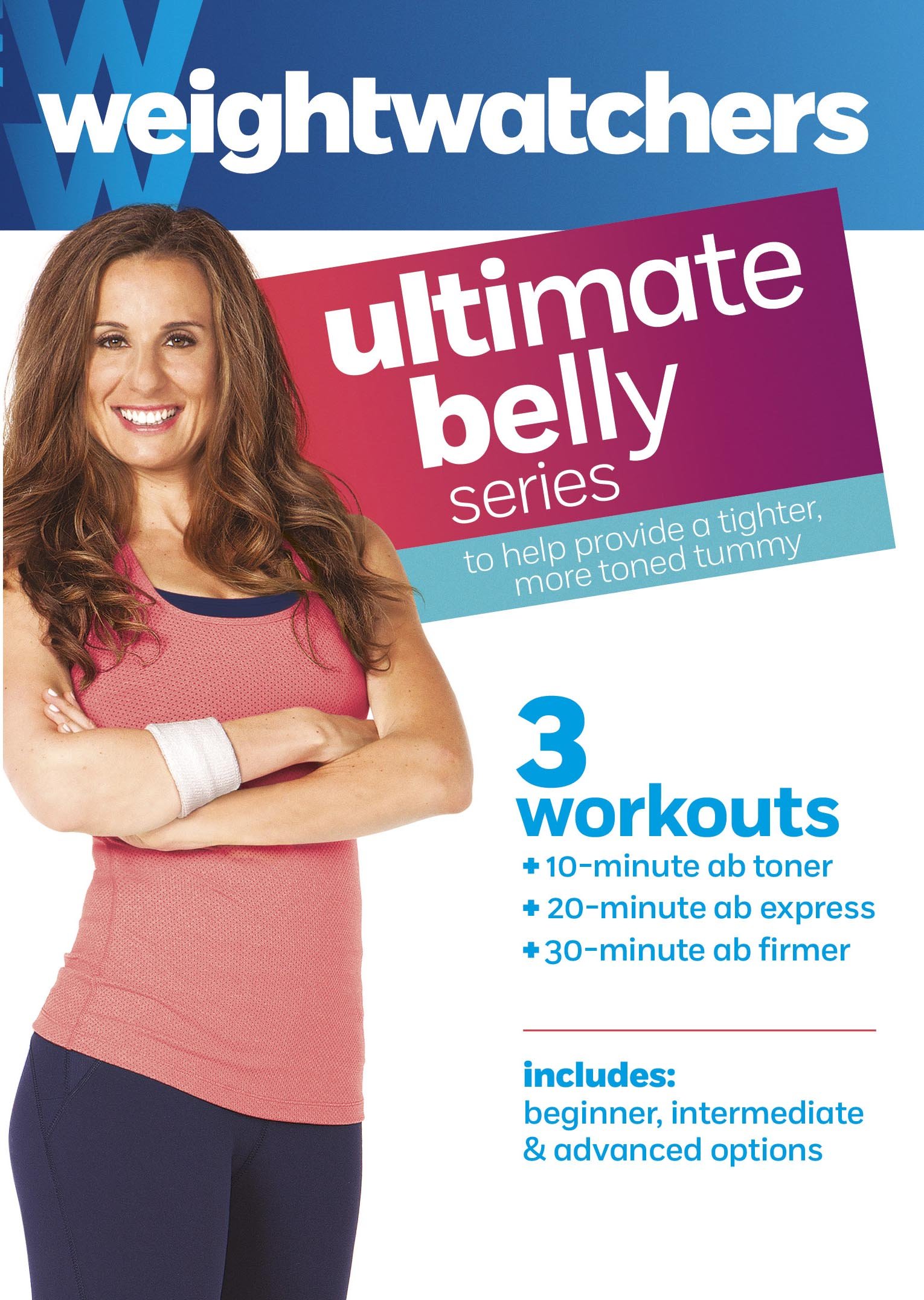 Weight Watchers Ultimate Belly Series DVD elimina la flacidez abdominal con ejercicio en casa