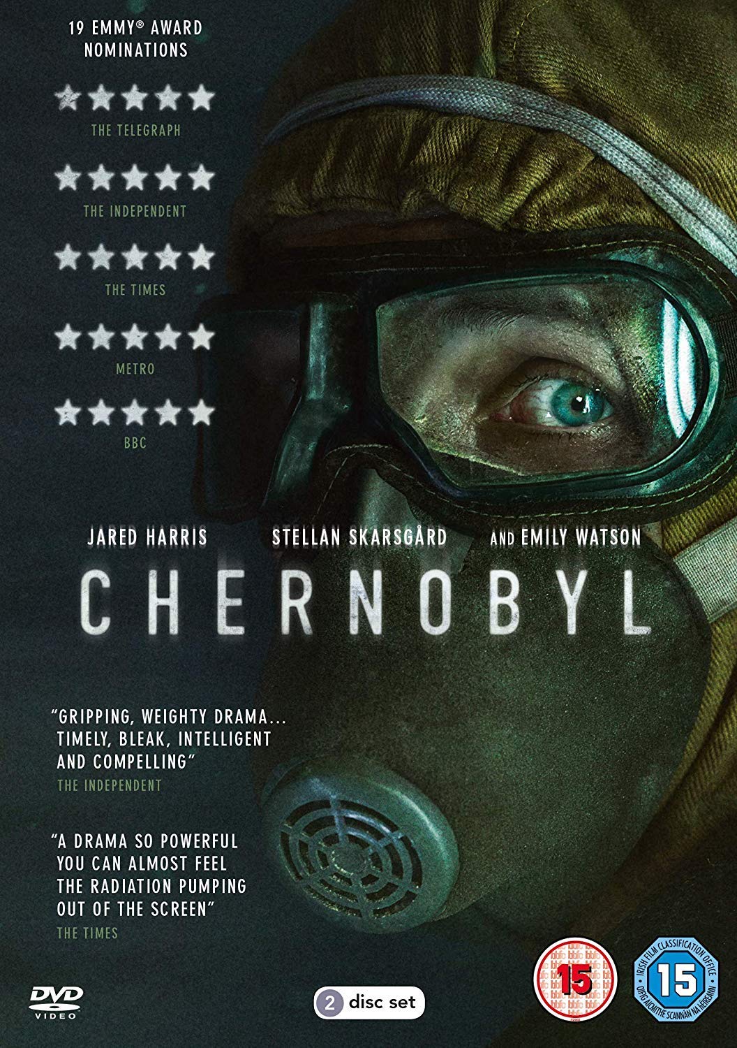 Chernobyl 2019 Sky Atlantic Drama DVD de la série culte