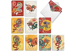 The Best Card Company Assorted Lunar New Year Notecards