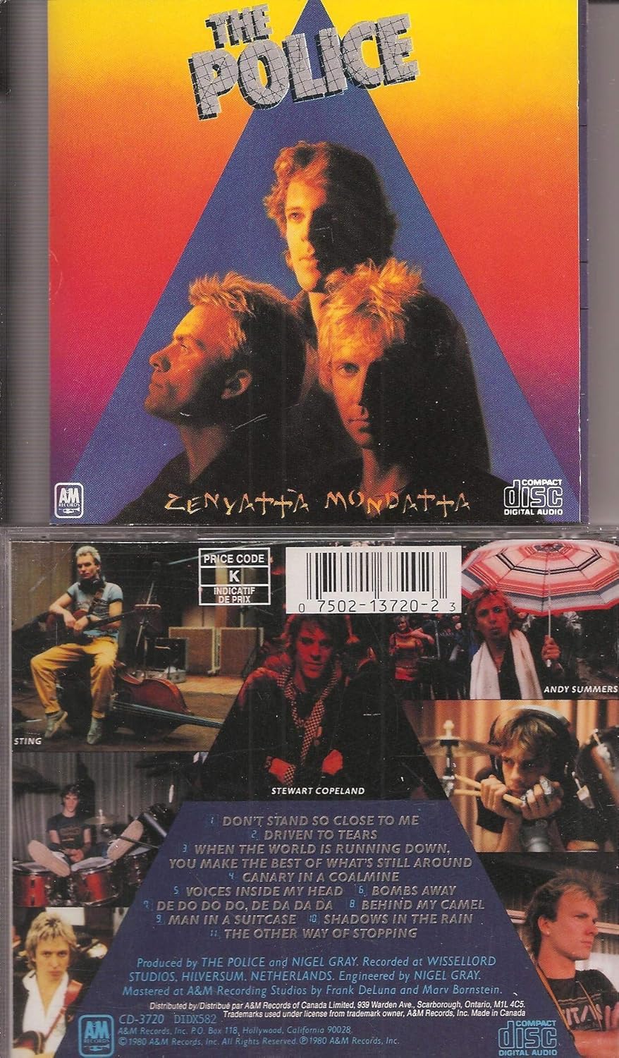 Zenyatta Mondatta Amazon.fr CD et Vinyles}