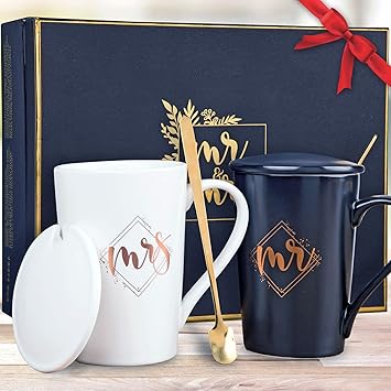 14. Mr. and Mrs. Mug Set