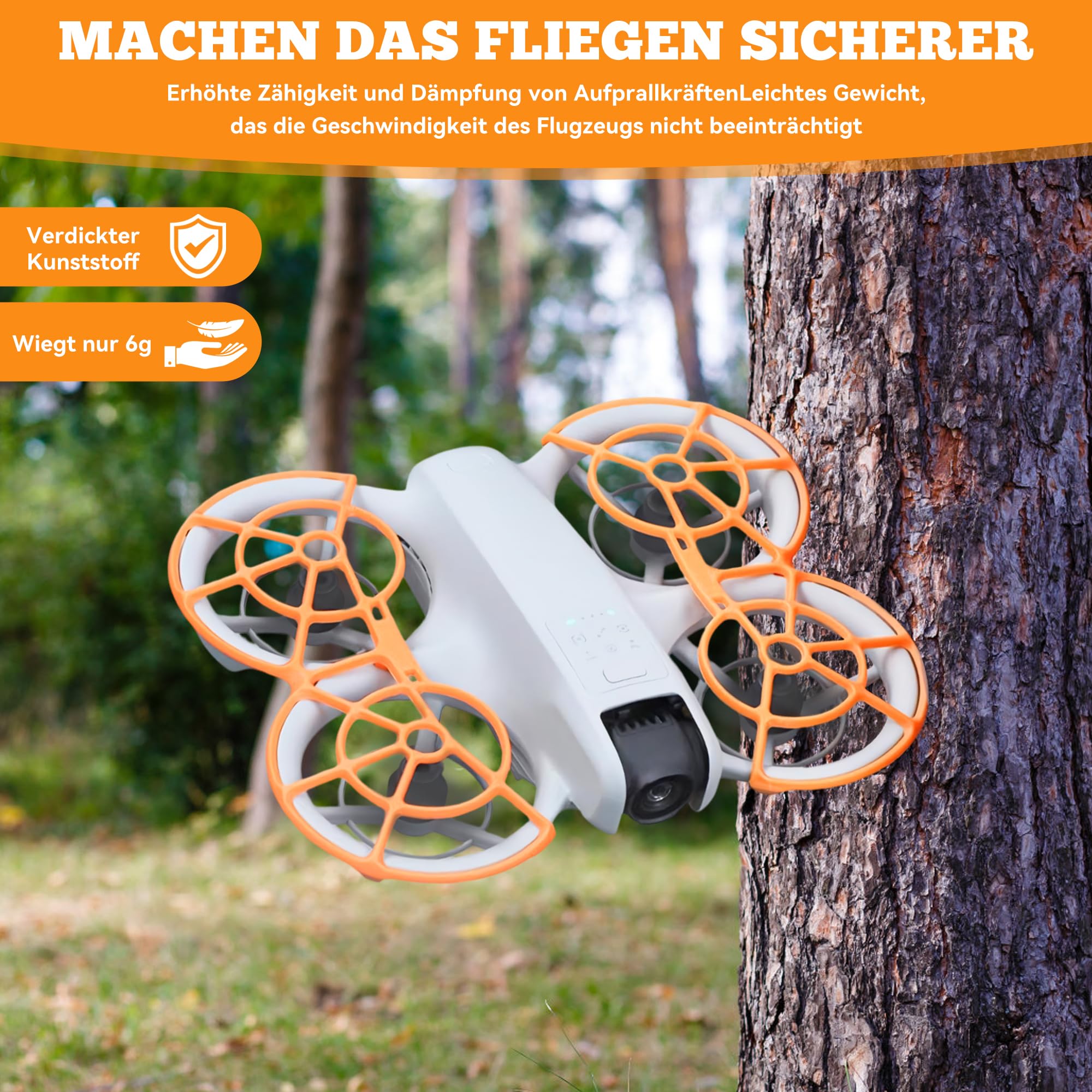 POFIBO Protezione Elica Per Accessori DJI Neo, Protezione Completa Anti Collisione Per Accessori Dji Neo