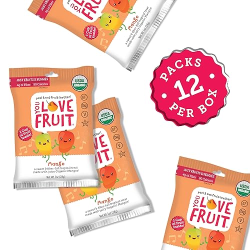 Miniatura 41 de YOU LOVE FRUIT - PASSION FRUIT POWER PALS - Bocadillos de frutas naturales, paquete de aperitivos saludables, fruta real! Sin gluten, sin OMG