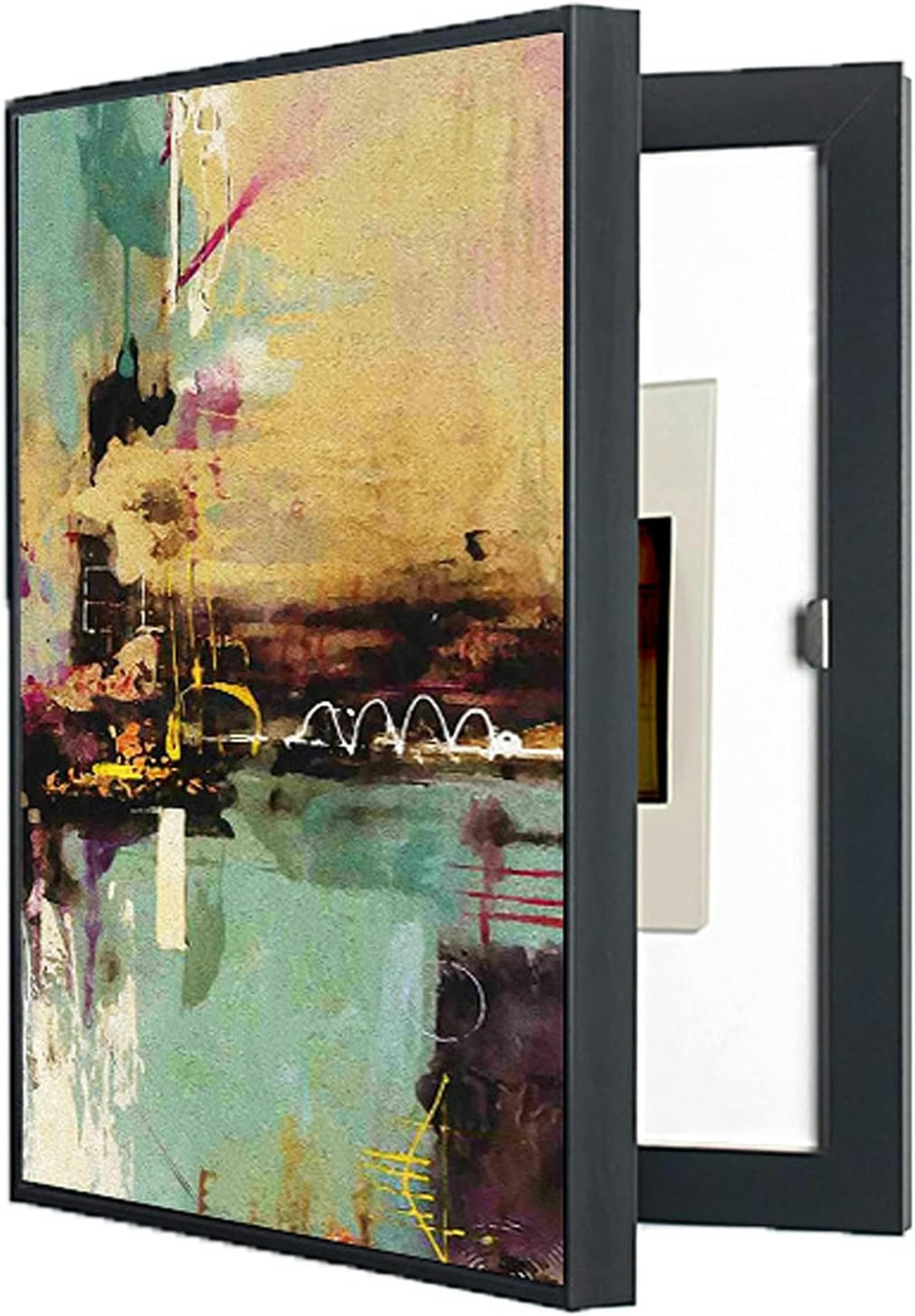 Tableau décoratif vide pour armoire décorative boîte compteur électrique et panneau mural