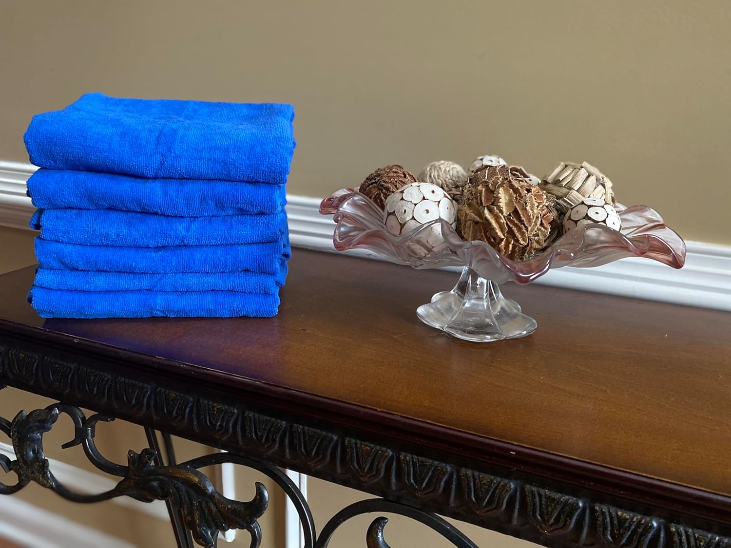 16x26 | 3-Pack | Terry Velour Towels, Bath Towels, Washcloths | Cotton | Face Towels, Bathroom use, Gym and spa Towel | Bathroom Towels (Red, 3)
